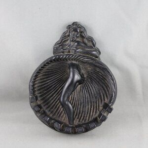 Vintage Tiki Ashtray - Naughty Hula Girl by Hip - Made With Lava